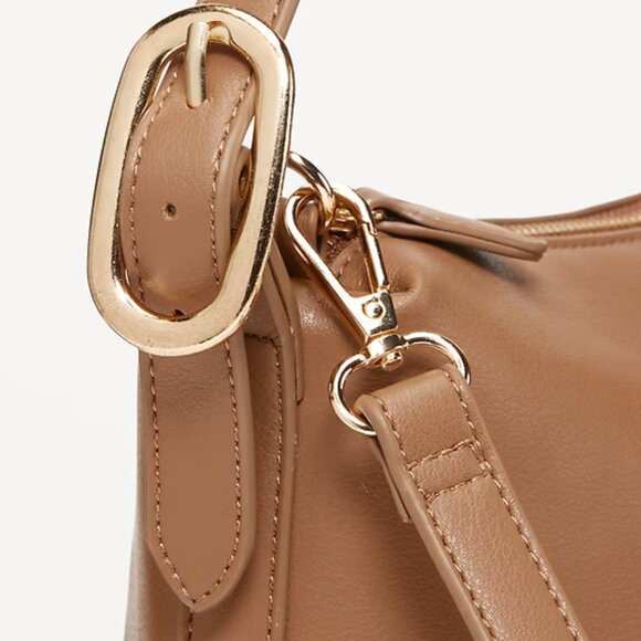 Old Navy Toffee Convertible Carrie Crossbody Bag/NWT - Picture 4 of 11